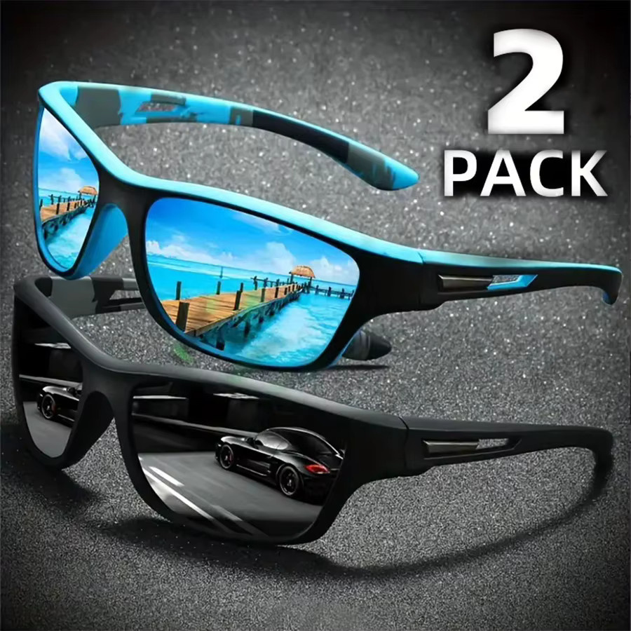 Hindfield Sport-Sonnenbrille, Unisex, Vollrand, Kunststoff - Bild 2