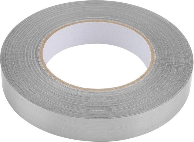 Meterk Selbstklebender Fugenlinien Aufkleber aus PET für Boden und Fliesen in Silber und Weiß, Breite: 2 cm, Länge: 50 m - Bild 1