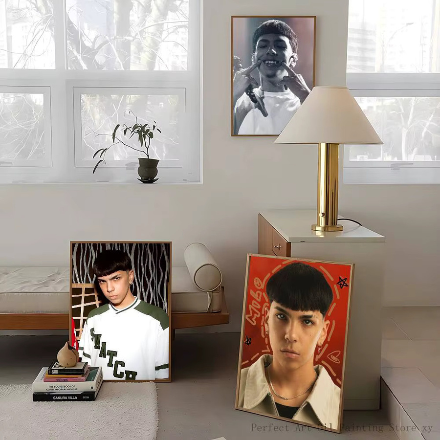 Wasserdichter Wandaufkleber M-Milo J Poster Druck für deine Wohnzimmer und Schlafzimmer Dekoration in Mehrfarbig - Bild 4
