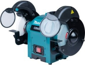 Makita Doppelschleifbock GB602 in Blau und Schwarz - Bild 2