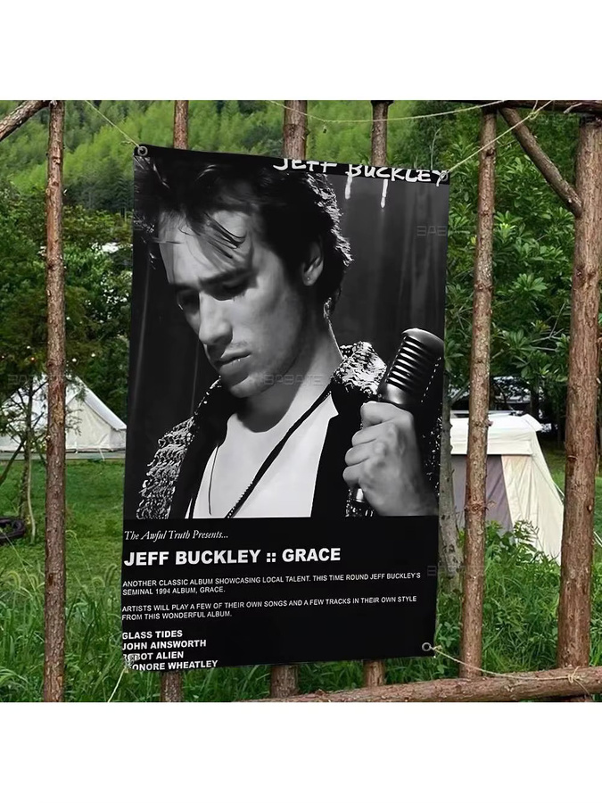 Beast Kingdom Retro Poster J-Jeff B-Buckley Sänger Banner für Outdoor Party Dekoration - Bild 6
