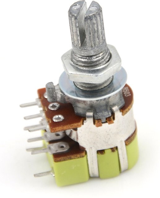 B50K Dual Linear Taper Lautstärkeregler Potentiometerschalter 50K Ohm - Bild 1