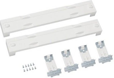 Hager UD02F1 Baustein universN Verteiler aus Kunststoff in Weiß B: 75 mm, H: 500 mm, T: 20 mm - Bild 1