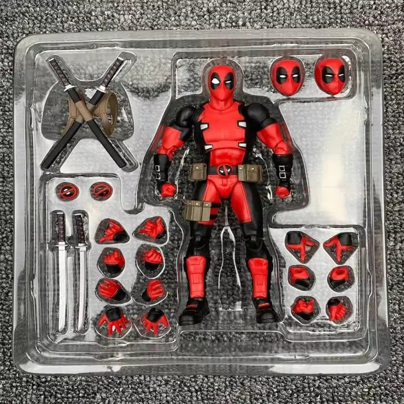 Mafex Marvel X-Men Deadpool, Actionfigur, Comic-Version, 16cm - Bild 4