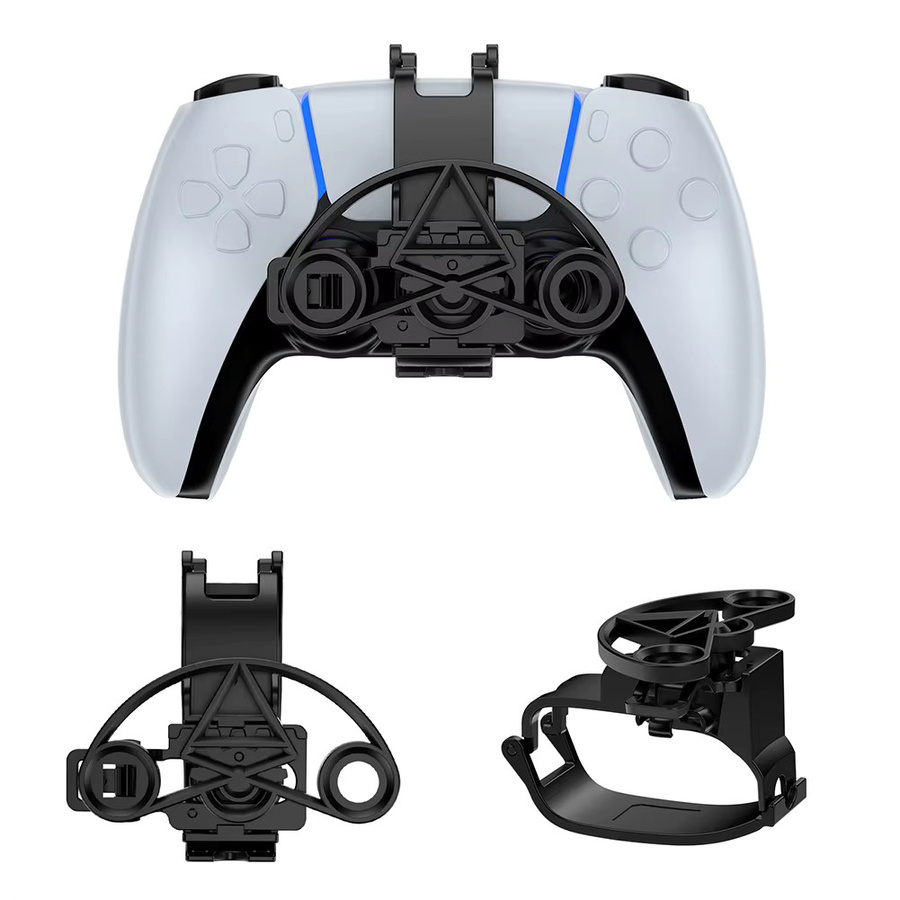 Mini-Lenkrad für Controller in Schwarz für Rennspiele als Simuliertes Autolenkrad aus 3D-Druck - Bild 3