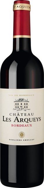 Château Les Arqueys Rotwein Bordeaux, 2025, Cabernet Sauvignon & Merlot, trocken, 0,75 l - Bild 1