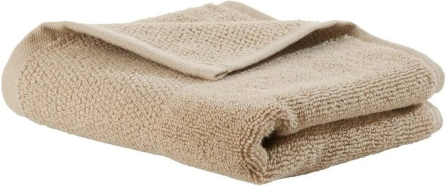 Premium Living Gästetuch Olivia aus Bio-Baumwolle in Beige, B/H: 30 x 50 cm - Bild 1