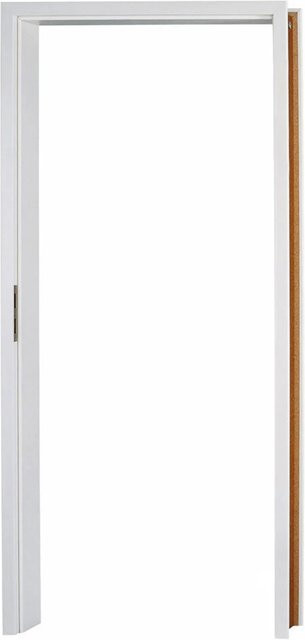 GetaDoor Stumpfe Zarge CPL Weiß ähnl. RAL 9016 B/H/T: 83,4 x 197,2 x 18,5 cm - Bild 1