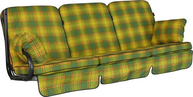 Angerer Hollywoodschaukel Auflage Star Belfast in Gelb B/H: 180 x 180 cm - Bild 1