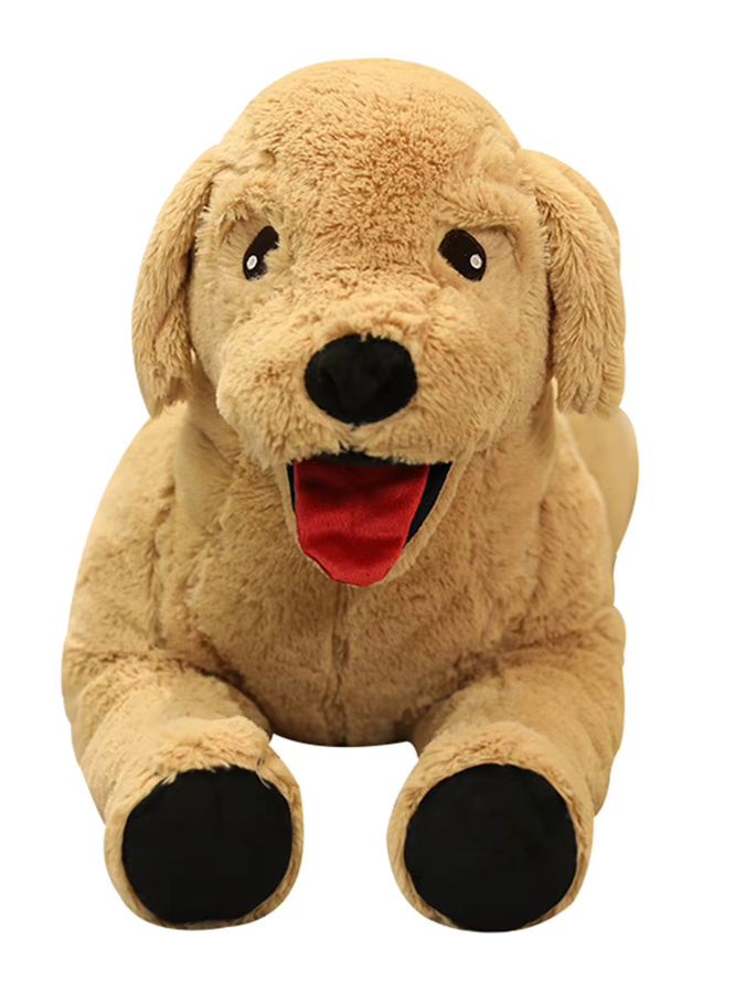 Labrador Hund Plüsch, Realistische Tier Welpen Puppen, Braun - Bild 4