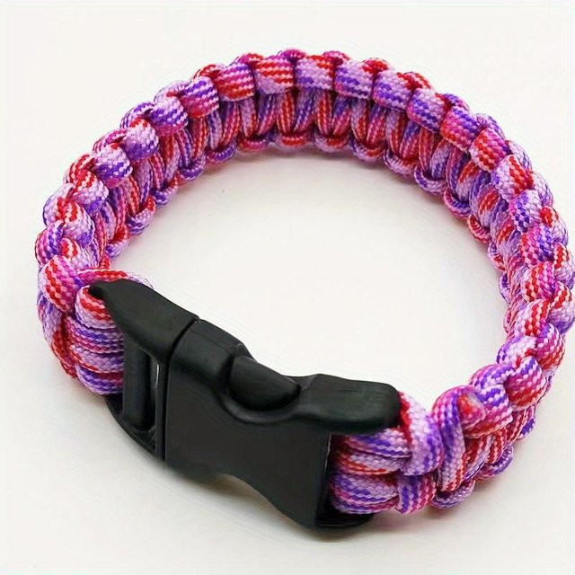 SZwatch Armband, geflochten, Kunststoff, violett, Damen - Bild 1