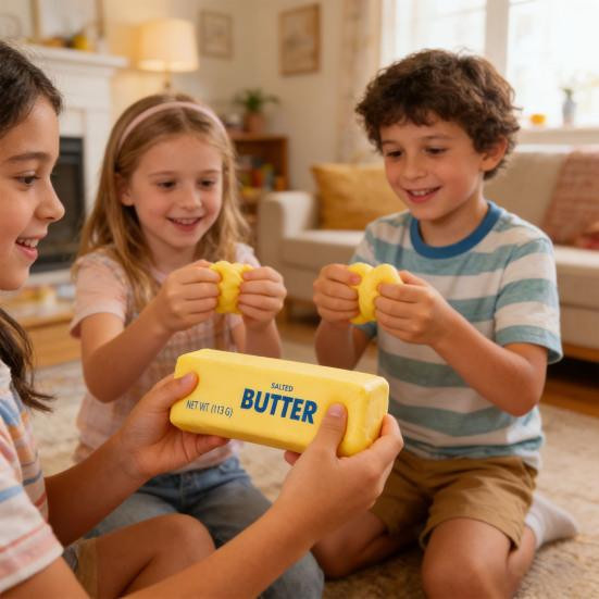 Zoeneed Butterstick Quetschspielzeug Weiches PU Fidget Spielzeug - Bild 7