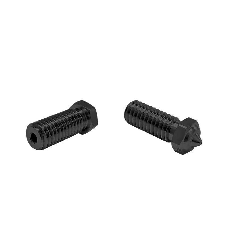QIDI Hotend-Düsen aus gehärtetem Stahl für Q1 Pro und X Series Smart 3, Plus 3, Max 3 in Gold und Schwarz - Bild 1