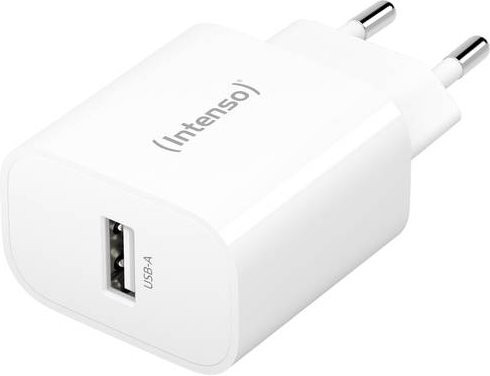 Intenso USB-Ladegerät W5A mit 1x USB-A Ausgang, 5W, Weiß - Bild 1