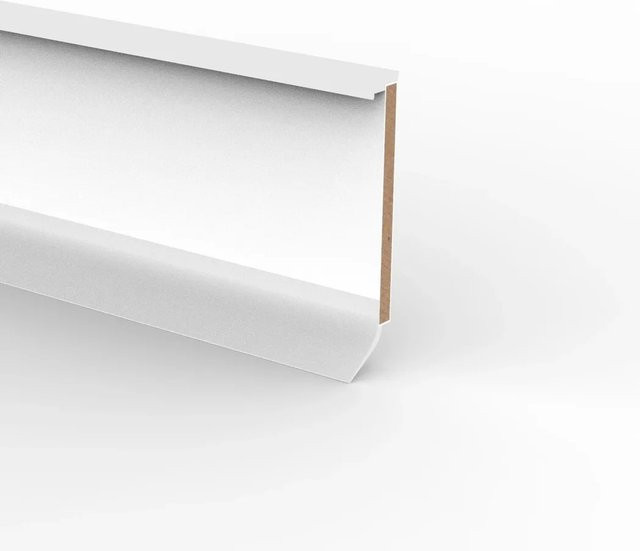 Döllken Profiles CV-Einklebeleiste Weiß 15 mm x 60 mm Länge: 2550 mm - Bild 1