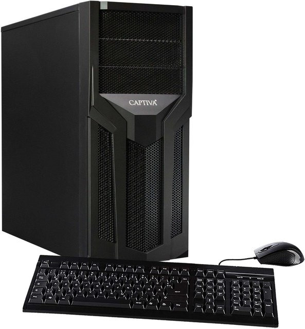 CAPTIVA Power Starter R64-642 Gaming-PC mit AMD Ryzen 5, 16 GB DDR4-SDRAM, 1 TB SSD, Schwarz - Bild 1