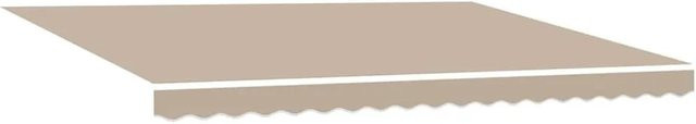 Furnicato Markisen Ersatzstoff aus Polyester in Beige, Breite: 450 cm, Höhe: 300 cm - Bild 1