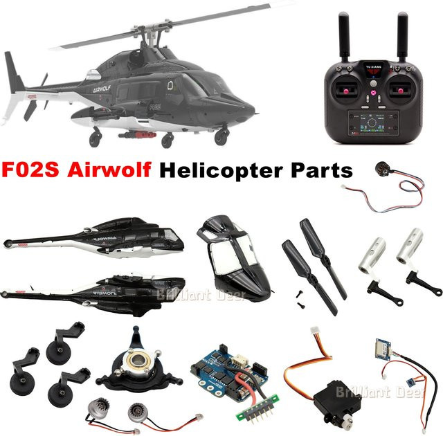 YUXIANG F02S Airwolf Helikopter Originalteile, Zubehör - Bild 1