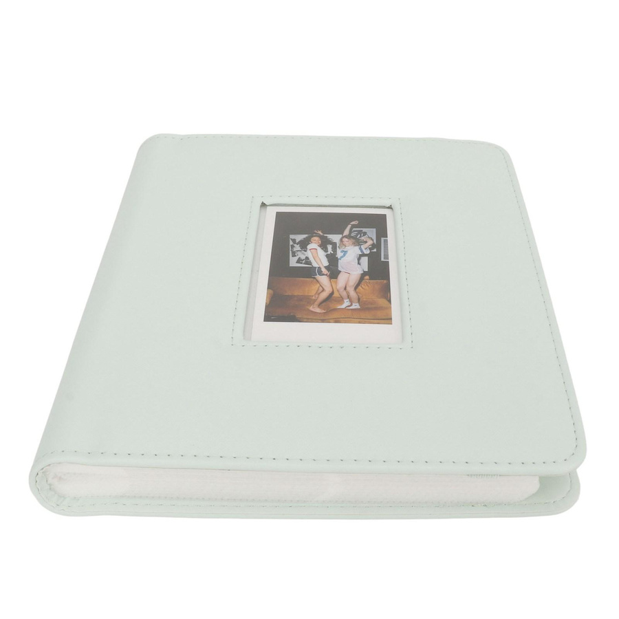 KaiSai Fotoalbum aus PU-Leder mit 288 Taschen in Violett für Mini-Fotokarten - Bild 1