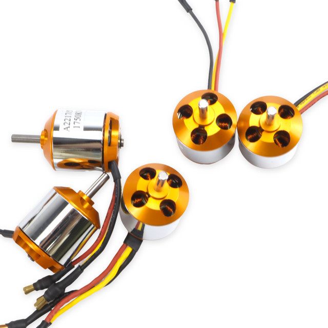 XXD A2217 Bürstenloser Outrunner Motor mit High Torque für FPV Racing Quad und RC Flugzeug, 950-1750KV, 4mm Welle - Bild 1