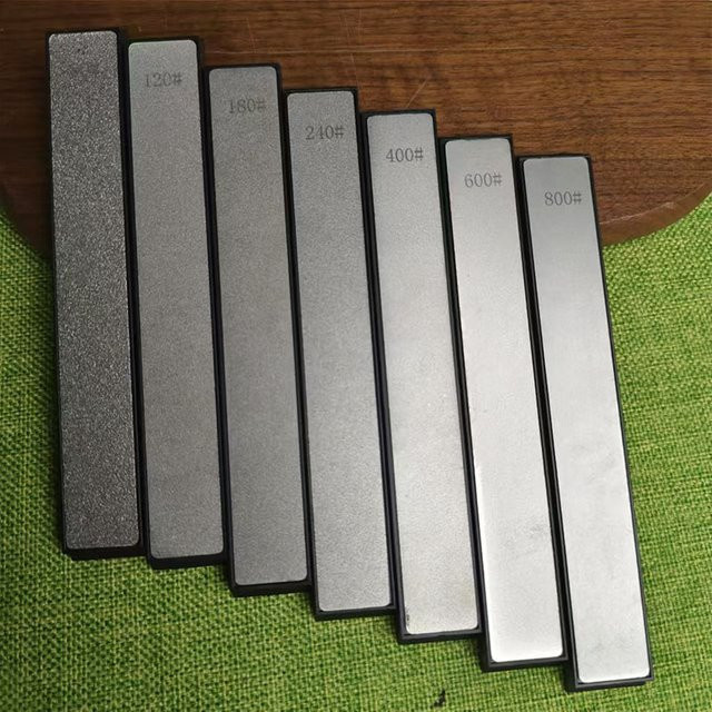 RSCHEF 10 Stück Diamant-Schleifsteine in Grau für Heim- und Außenmesser, passend für Apex und Ruixin Pro Messerschärfer - Bild 1