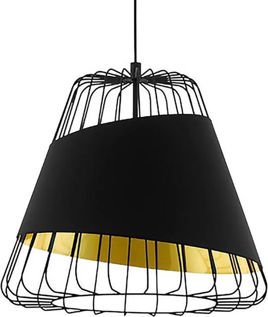 Eglo Pendelleuchte Austell 1-flammig schwarz aus Stahl B: 36 cm, T: 37,3 cm, H: 36,9 cm - Bild 3