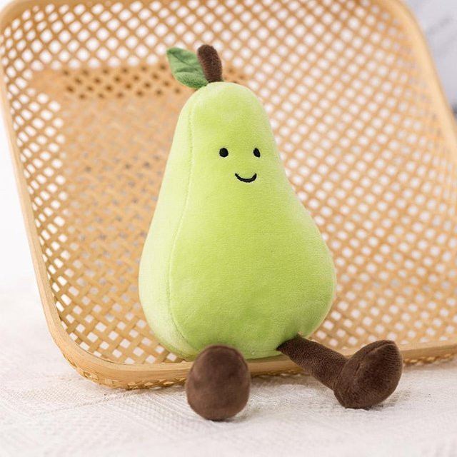 Kidsly Obst Plüsch Spielzeug, Gemüse Puppe, Bunt / Mehrfarbig - Bild 1