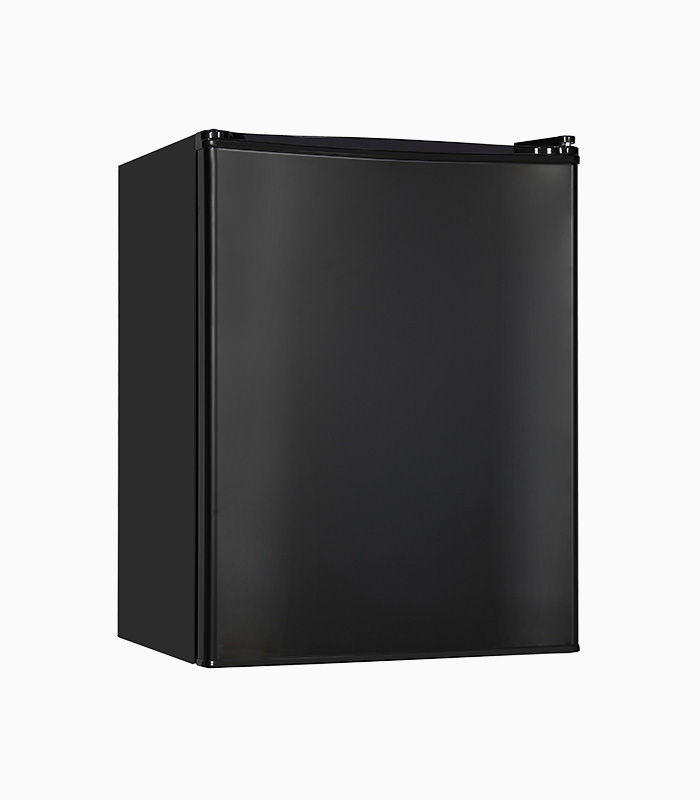 Exquisit KB60-V-090E Tischkühlschrank in Schwarz mit LED-Innenbeleuchtung - Bild 3