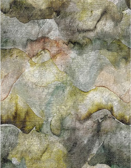 Marburg Fototapete Smart Art Gallery 20 Grafisch Modern Grün Abstract Geometric Non-Woven - Bild 1