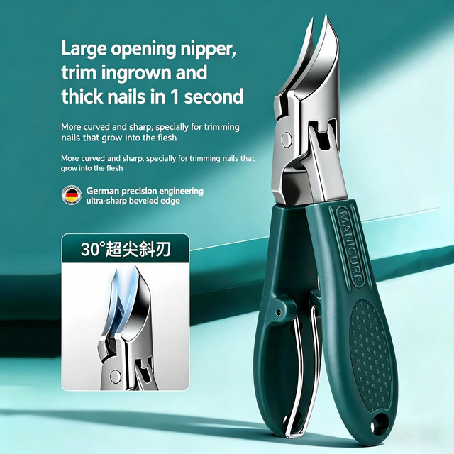 CMGF Nagelknipser-Set, Edelstahl, 2-teilig, Unisex - Bild 1