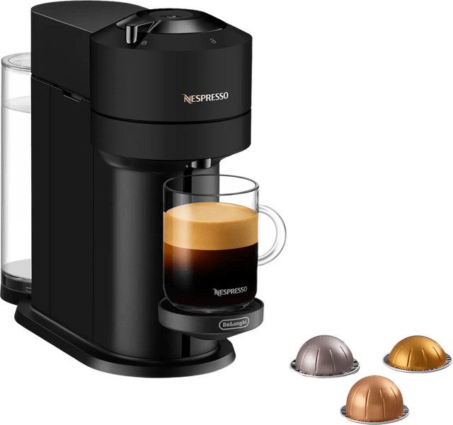 De'Longhi Nespresso Vertuo Next ENV120.BM Kapselkaffeemaschine in Schwarz mit Bluetooth, WiFi und App-Steuerung - Bild 1
