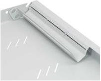 Triton Regal mit Perforation 1U 550mm in Cremefarben und Grau - Bild 1