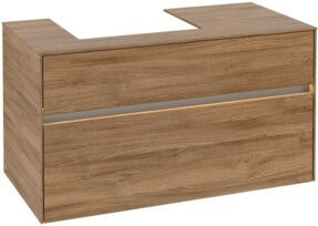 V&B Waschtischunterschrank Collaro mit LED-Beleuchtung, B/H/T: 100 x 54,8 x 50 cm - Bild 1