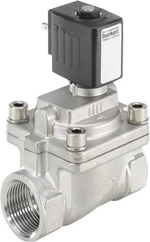 Bürkert Magnetventil 246484 6281 in Messing, Farbe Silber, 230 V/AC, G 1 - Bild 1