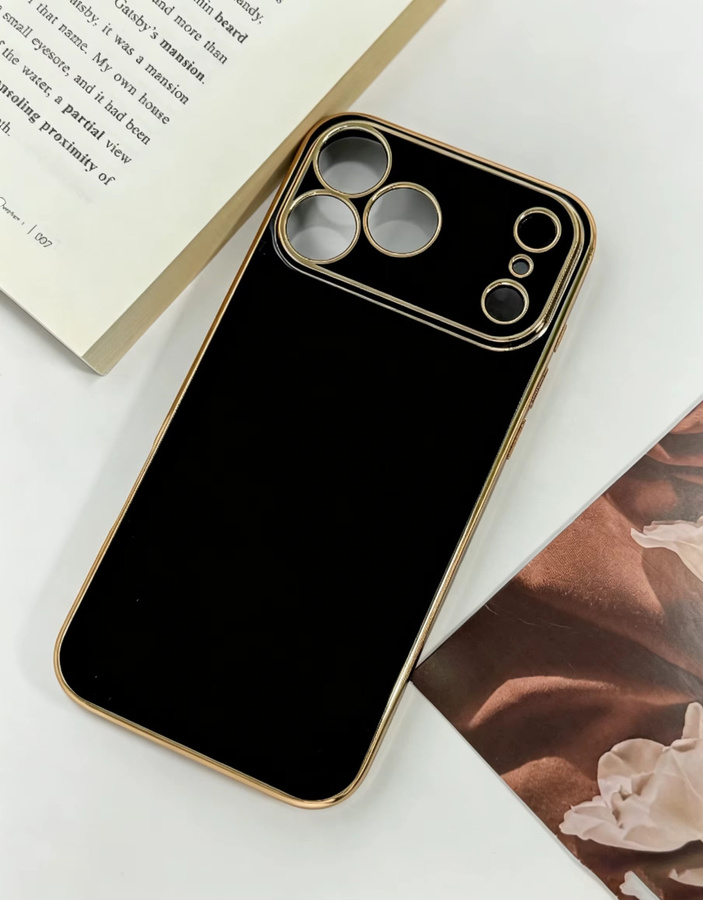 6D Silikon Handyhülle mit galvanisierter Oberfläche für iPhone 12 bis iPhone 17 Serie, stoßfest und kratzfest - Bild 4