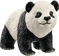 Schleich Wild Life Großer Panda Junges Spielfigur in Schwarz-Weiß - Bild 1