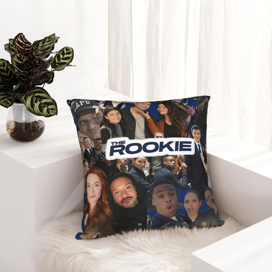 Bobble Home Dekorative Kissenbezüge The Rookie TV-Serie Merch, Quadratisch, Multicolour, B/T/H: 30,48 x 30,48 x 30,48 cm - Bild 2