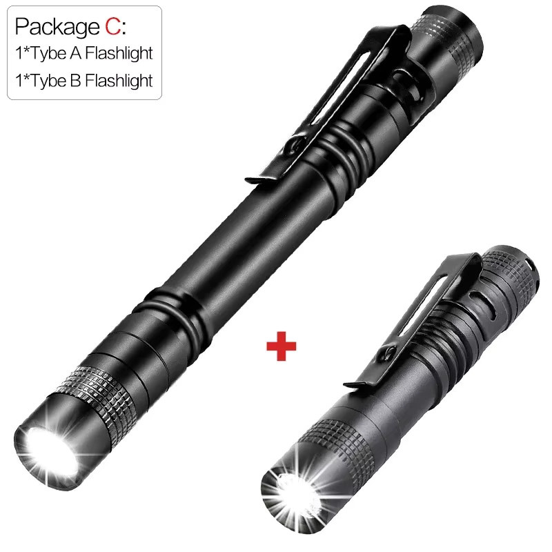 Heinast Mini-LED-Taschenlampe in Schwarz mit kühlem Weißlicht für Camping, Outdoor und Notfälle - Bild 6