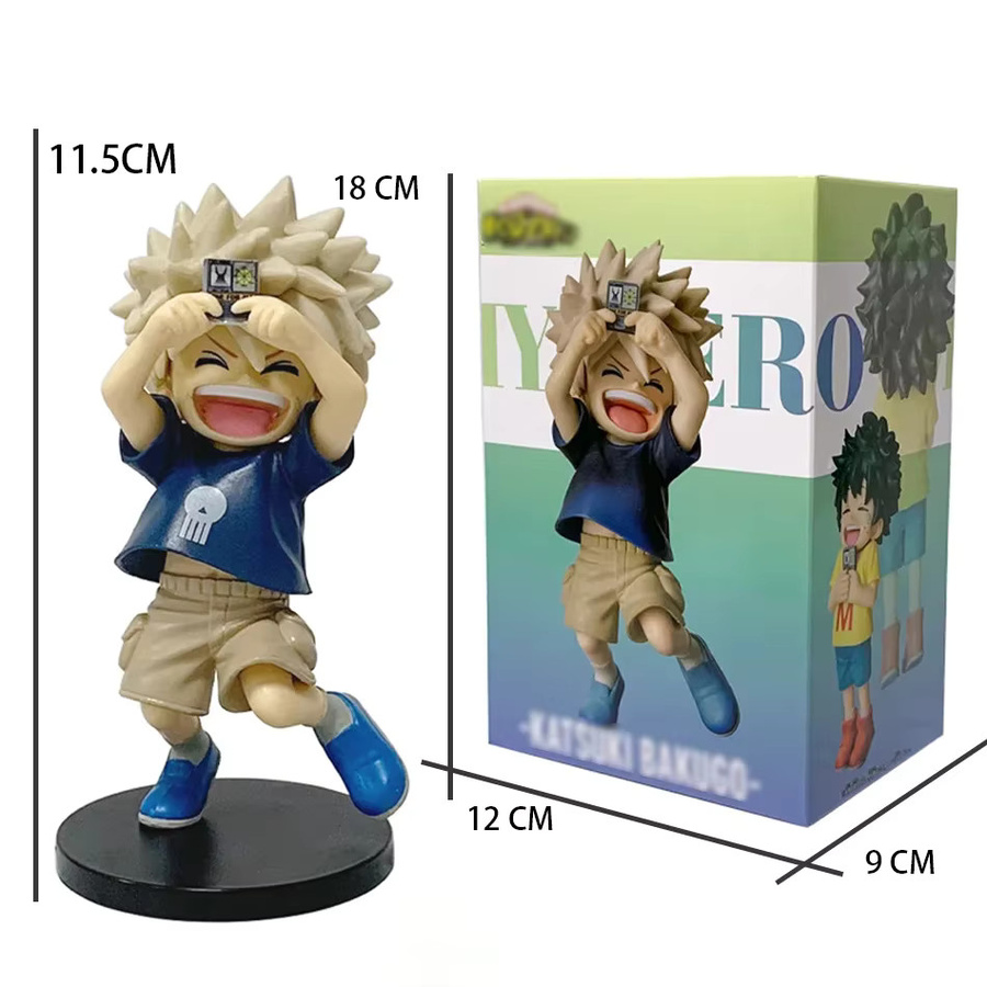 Bandai My Hero Academia Izuku Midoriya / Katsuki Bakugo, Anime-Serie Figur, Kunststoff, Bunt / Mehrfarbig - Bild 3