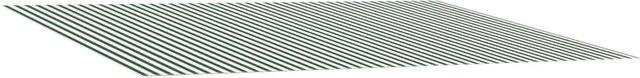 vidaXL Markisenersatzstoff aus Polyester in Grün und Weiß, Breite: 450 cm, Höhe: 350 cm - Bild 1