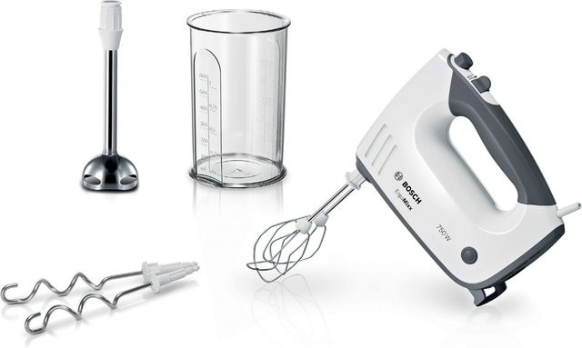 Bosch ErgoMixx Handrührgerät MFQ37470 in Weiß und Grau mit 750 W - Bild 1