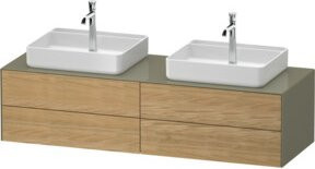 Duravit Waschtischunterschrank White Tulip in White, Breite: 160 cm, Tiefe: 55 cm - Bild 1