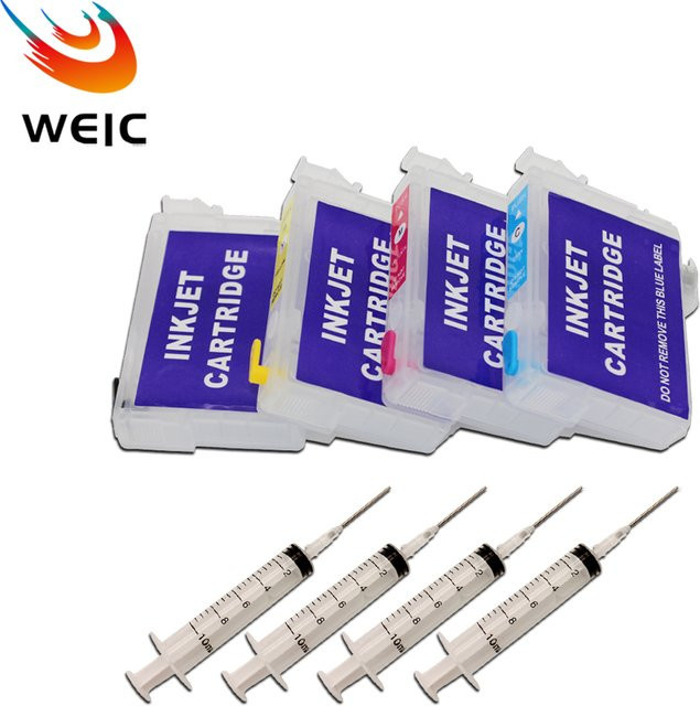 Epson 603XL Nachfüll-Tintenpatronen Set 4er Pack Multicolor für XP-4155 XP-4150 XP-3155 XP-3150 XP-2155 XP-2150 WF-2870 WF-2845 WF-2840 WF-2820 - Bild 1