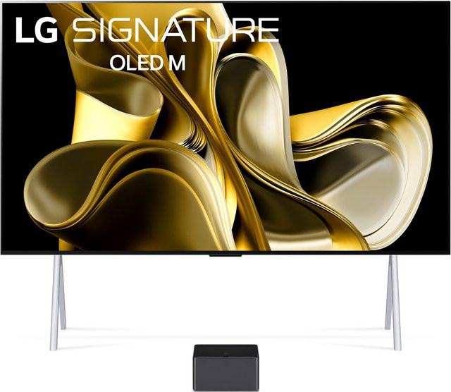 LG OLED97M39LA OLED-TV mit 245 cm (97 Zoll), 4K Ultra HD, Smart-TV, HDR und Sprachsteuerung in Schwarz - Bild 1
