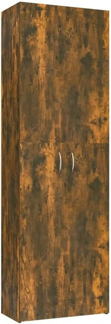 vidaXL Büroschrank aus Holzwerkstoff in Räuchereiche, B/T/H: 60 x 32 x 190 cm - Bild 1