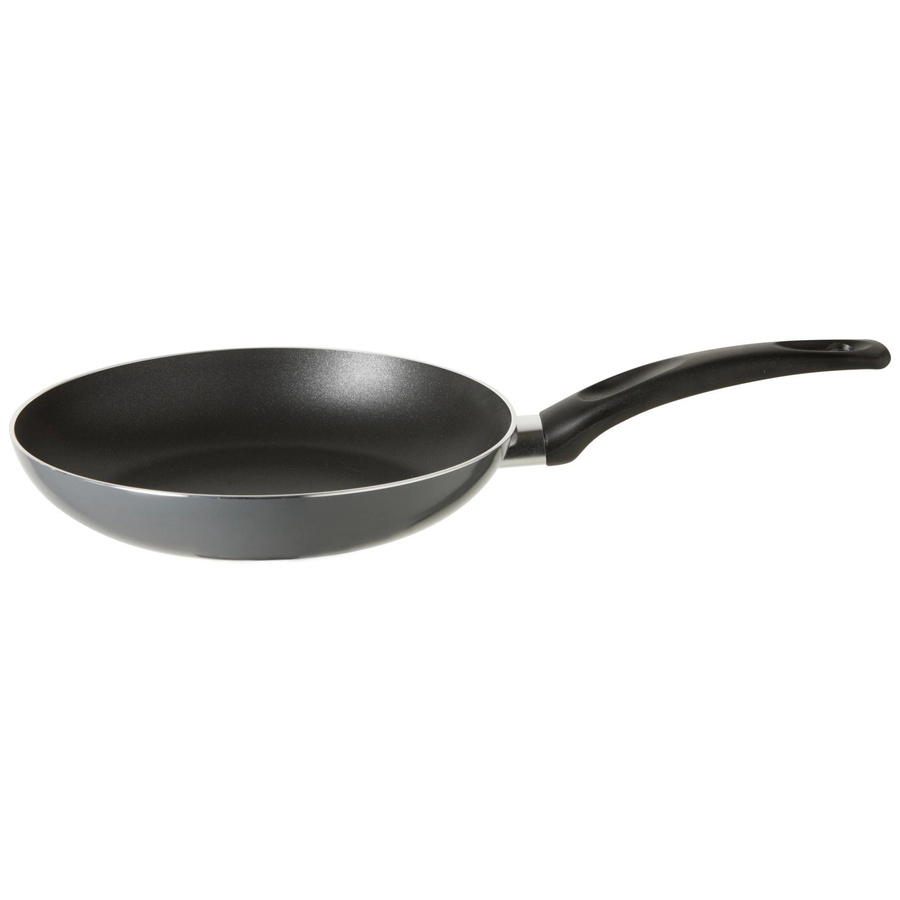 Mömax Bratpfanne Basic aus Aluminium mit Antihaftbeschichtung, Durchmesser: 24 cm, Schwarz/Grau - Bild 2