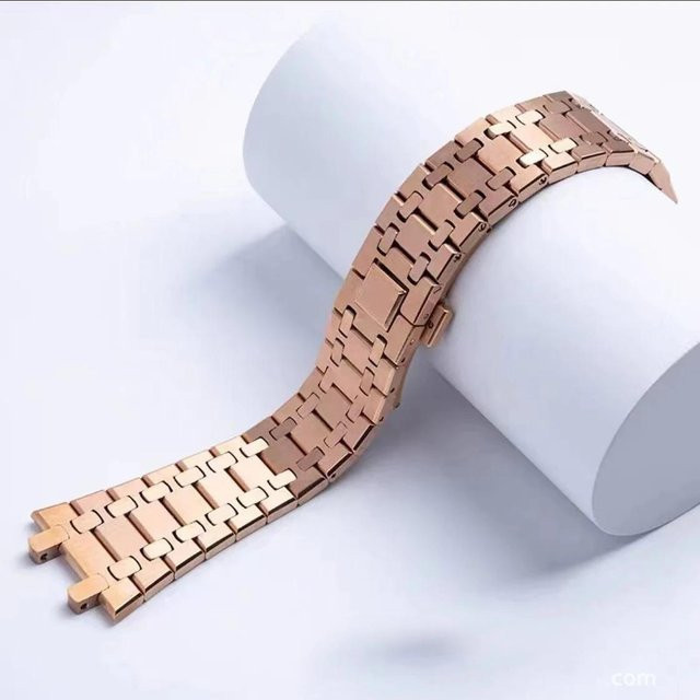 Solsticef Uhrenarmband Edelstahl, Bicolor, Roségold, 26mm, Unisex - Bild 1