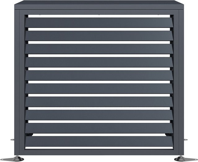 Westmann Wärmepumpenverkleidung Boxa S in Anthrazit, B: 100 cm, T: 56 cm, H: 97 cm - Bild 1