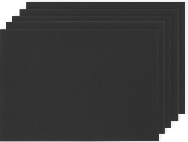 Rico Design Paper Poetry Luxury Karten A7 Schwarz - Bild 1