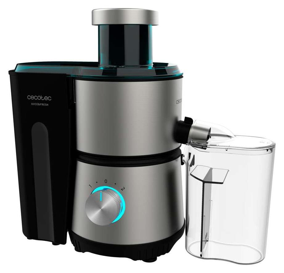 Cecotec Juice&Fresh 400 Titan Entsafter in Schwarz mit Edelstahlgehäuse und 20000 RPM - Bild 1